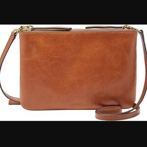 Fossil Devon Crossbody Purse Handbag, Medium